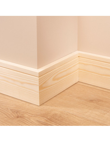 Square Groove Pine Skirting Board