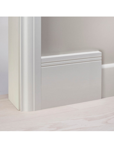 Square Groove 2 MDF Skirting Board Cover