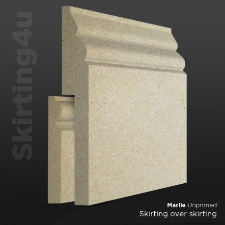 Marlie MDF Skirting Board Cover (Skirting Over Skirting)