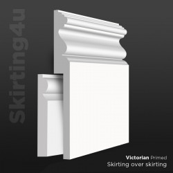 Victorian MDF Skirting Board Cover (Skirting Over Skirting)