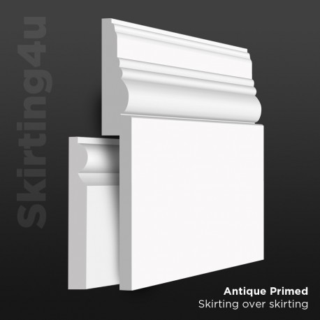 Antique MDF Skirting Cover SAMPLE