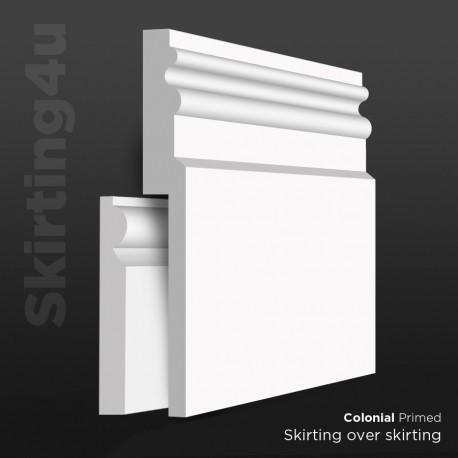 Colonial MDF Skirting Cover SAMPLE