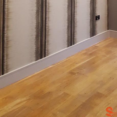 Square Groove 2 MDF Skirting Board