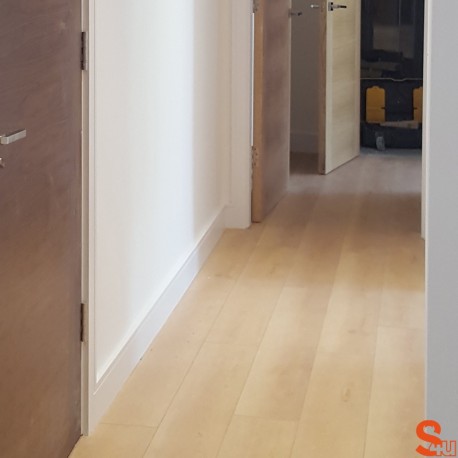 Square Groove MDF Skirting Board