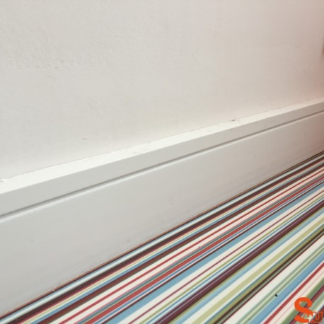 Square Groove MDF Skirting Board