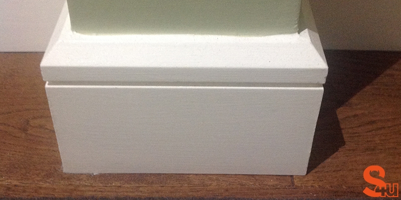 modern edge groove skirting board