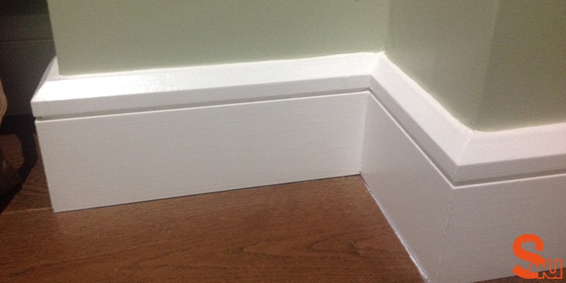 edge groove modern skirting board