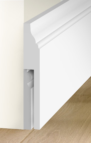 Custom made MDF Skirting Board Covers (skirting over skirting