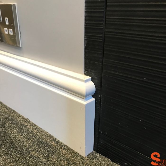 Torus 1 MDF Skirting Board
