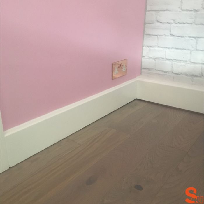 Mini Bullnose MDF Skirting Board