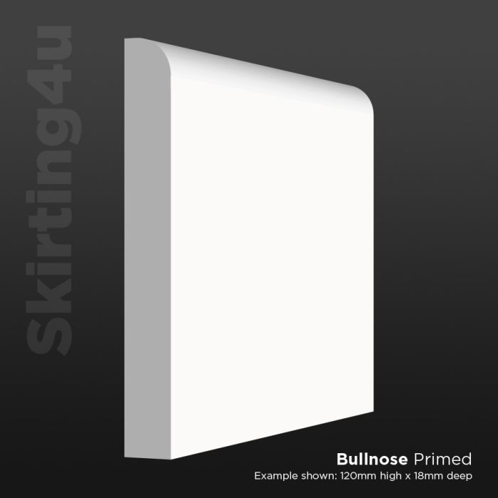 Bullnose MDF Skirting Board