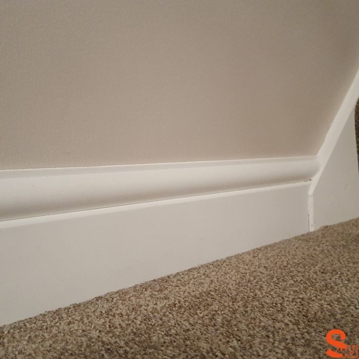 Torus 1 MDF Skirting Board