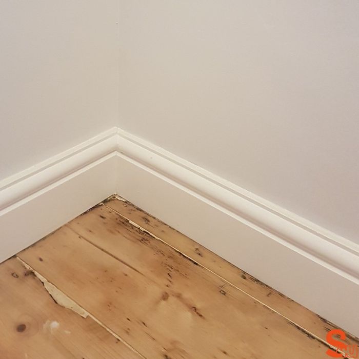 Torus 1 MDF Skirting Board