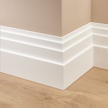 Large Stepped MDF Skirting Board