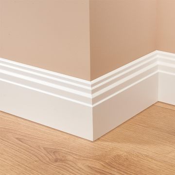 Stepped MDF Skirting Board