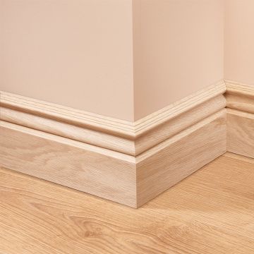 Victorian Oak Skirting Board