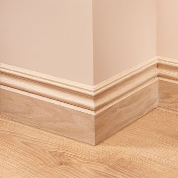 Victorian 2 Oak Skirting Board