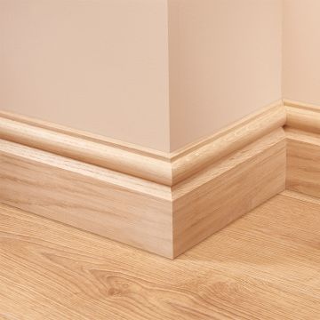 Torus 2 Oak Skirting Board