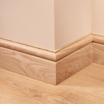 Torus 1 Oak Skirting Board