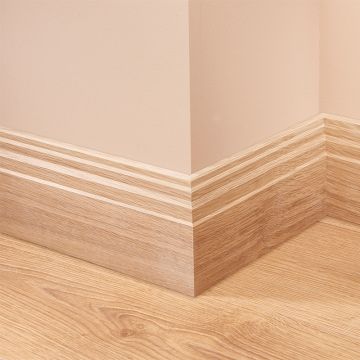 Stepped Oak Skirting Board