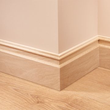Ripple Oak Skirting Board