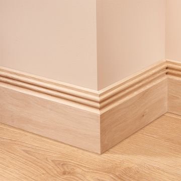 Ripple 2 Oak Skirting Board