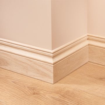 Ogee 2 Oak Skirting Board