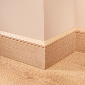 Edge Groove Oak Skirting Board