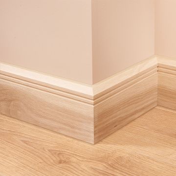 Edge Groove 2 Oak Skirting Board