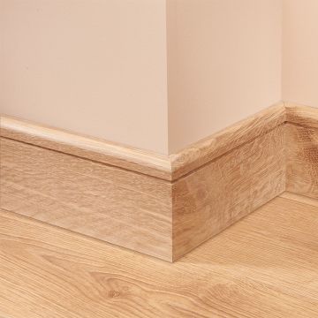 Bullnose Groove Oak Skirting Board