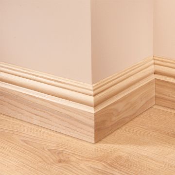 Antique 2 Oak Skirting Board