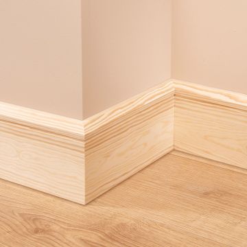 Edge Groove Pine Skirting Board