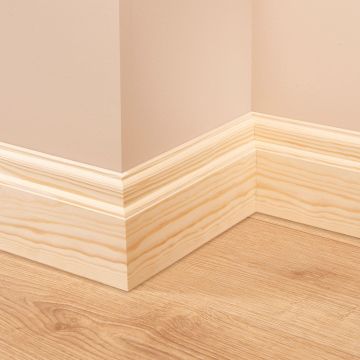 Lambs Tongue Pine Skirting Board