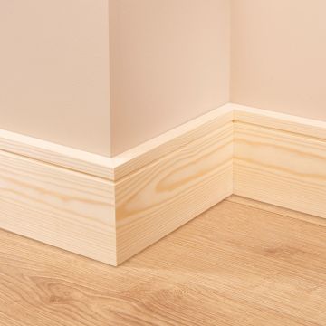 Square Groove Pine Skirting Board