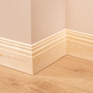 Stepped Pine Skirting Board