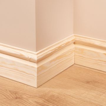 Torus 2 Pine Skirting Board