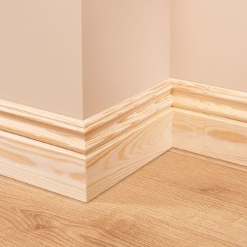 Victorian 2 Pine Skirting Board