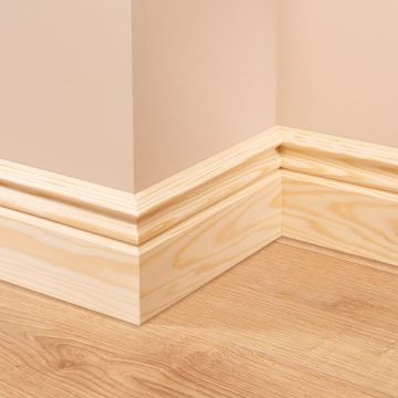 Victorian Pine Skirting Board