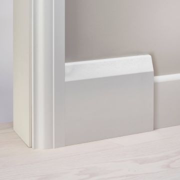 Chamfer MDF Skirting Board Cover (Skirting Over Skirting)