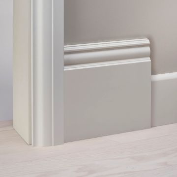 Edwardian MDF Skirting Board Cover (Skirting Over Skirting)