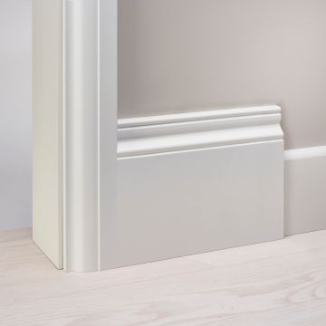 Ogee 2 MDF Skirting Board Cover (Skirting Over Skirting)