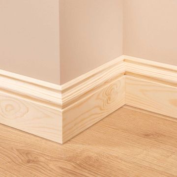 Ogee Pine Skirting Board