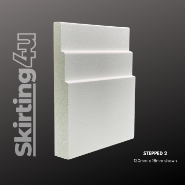 Stepped 2 Skirting Sample