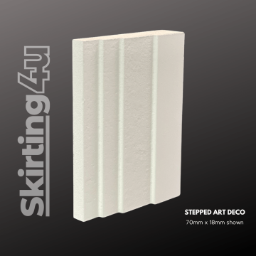 Stepped Art Deco MDF Architrave SAMPLE