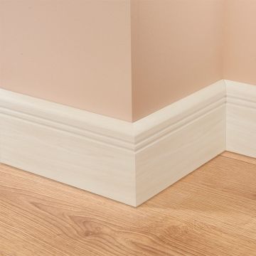 Bullnose Groove 2 Tulipwood Skirting Board