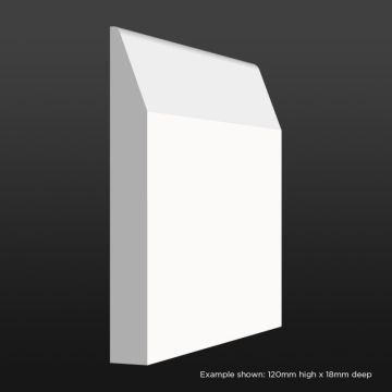 Chamfer Skirting SAMPLE