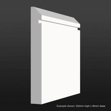 Edge Groove Skirting SAMPLE
