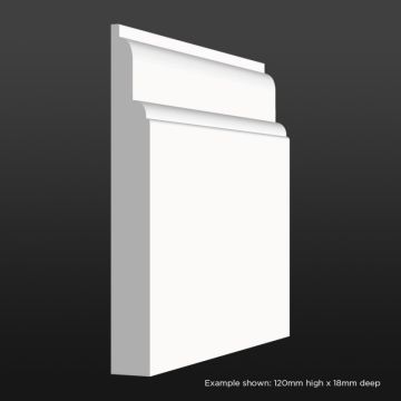 Lambs Tongue Skirting SAMPLE