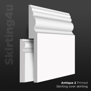 Antique 2 MDF Skirting Cover SAMPLE