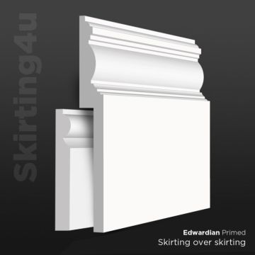 Edwardian MDF Skirting Cover SAMPLE